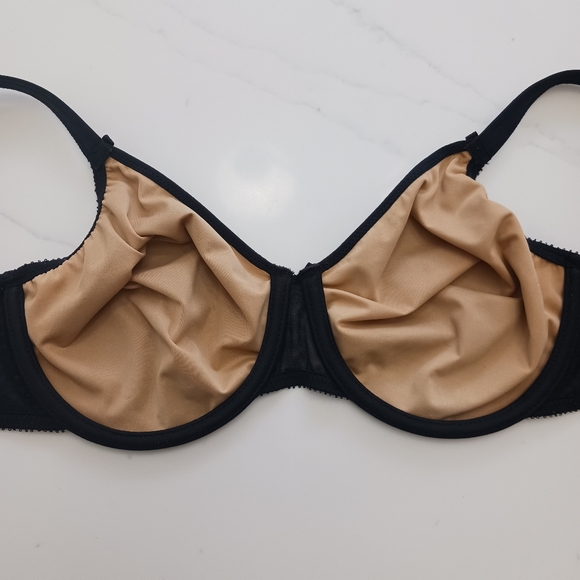 Chantalle Magnifique Nouveau Black Full Coverage Underwire Bra  Lingerie Design - Picture 4 of 11